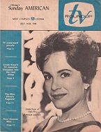 Chicago Sunday American TV Roundup.  July 14, 1968