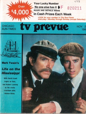 Chicago Sun-Times TV Prevue,  November 23, 1980