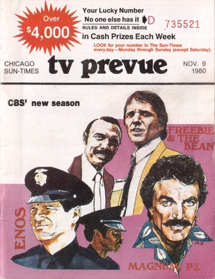 Chicago Sun-Times TV Prevue,  November 9, 1980