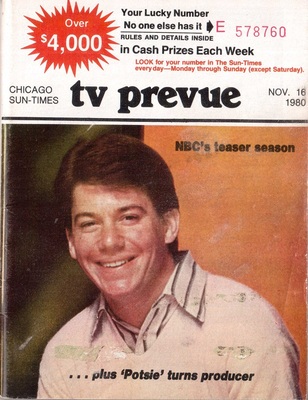 Chicago Sun-Times TV Prevue,  November 16, 1980