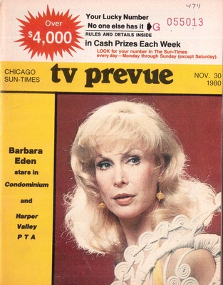 Chicago Sun-Times TV Prevue,  November 30, 1980