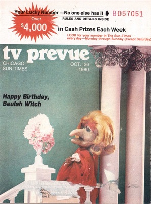 Chicago Sun-Times TV Prevue,  October 26, 1980