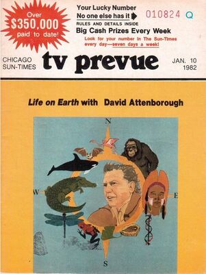 Chicago Sun-Times TV Prevue,  January 10, 1982