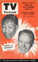 Chicago TV Forecast February 7, 1953