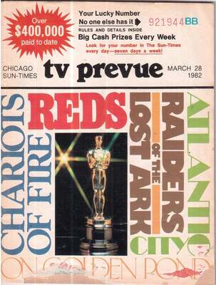 Chicago Sun-Times TV Prevue,  March 28, 1982