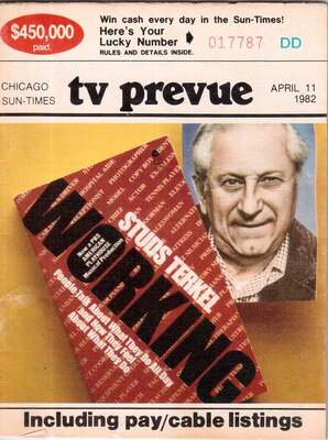 Chicago Sun-Times TV Prevue,  April 11, 1982