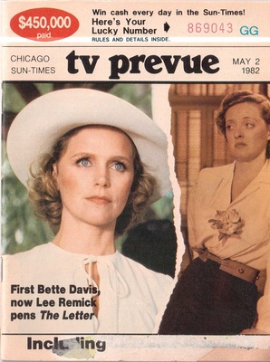 Chicago Sun-Times TV Prevue,  May 2, 1982