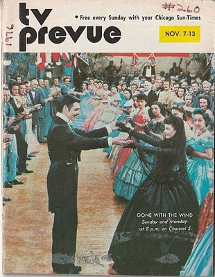 Chicago Sun-Times TV Prevue,  November 7, 1976