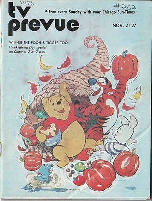 Chicago Sun-Times TV Prevue,  November 21, 1976