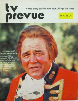 Chicago Sun-Times TV Prevue,  January 18, 1976