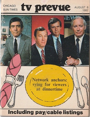 Chicago Sun-Times TV Prevue,  August 8, 1982