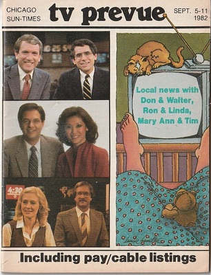 Chicago Sun-Times TV Prevue,  September 5, 1982