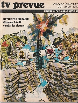 Chicago Sun-Times TV Prevue,  October 24, 1982