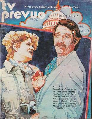 Chicago Sun-Times TV Prevue,  October 31, 1976