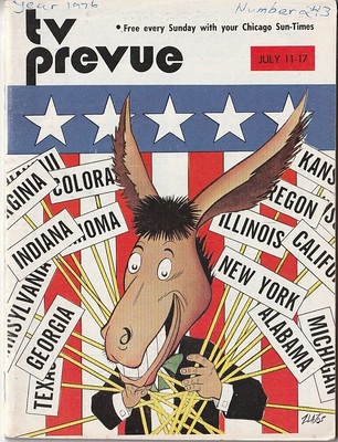 Chicago Sun-Times TV Prevue,  July 11, 1976